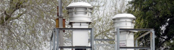 Air pollution monitoring station