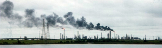 Emission from refineries