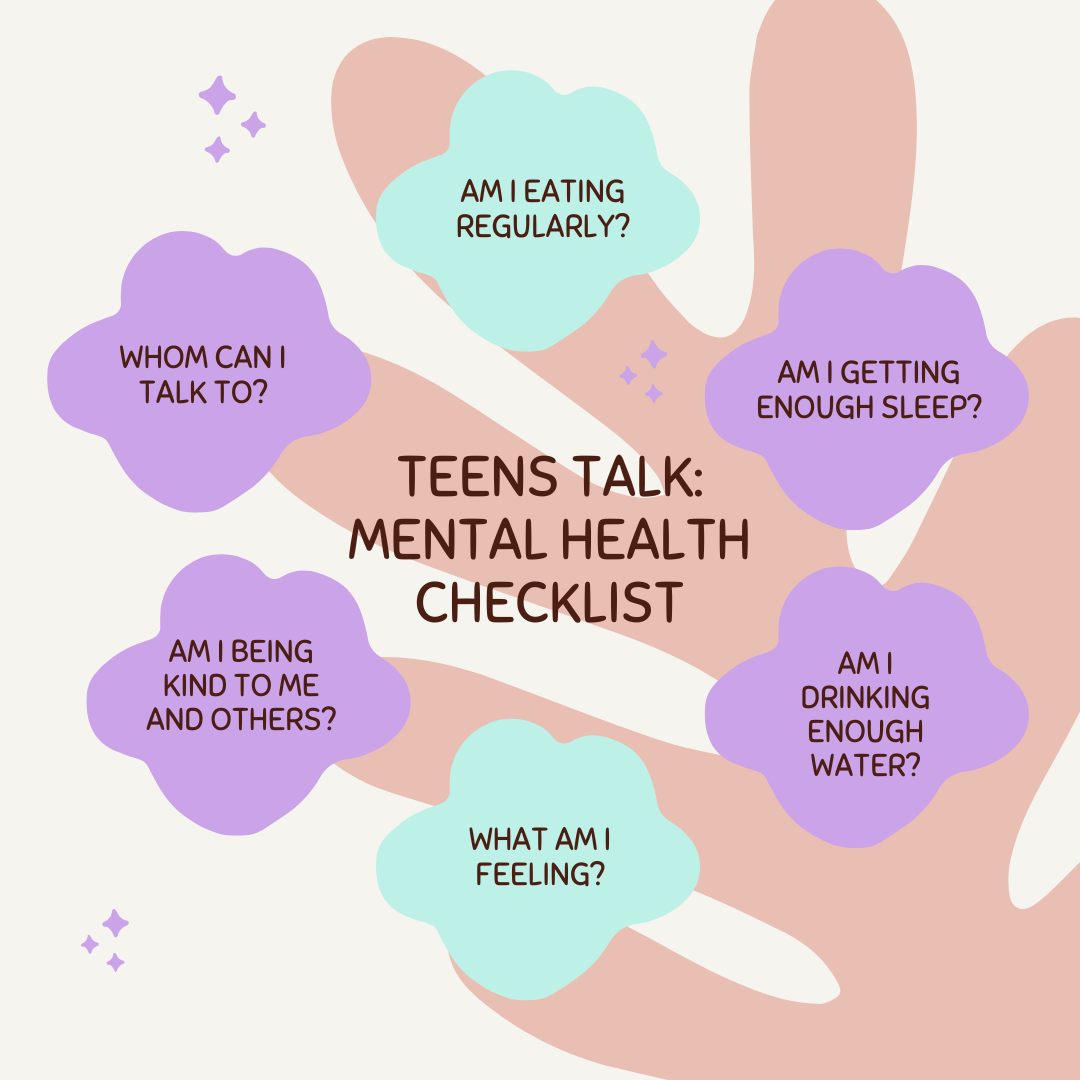 HEAL Website September Teens Talk Graphic