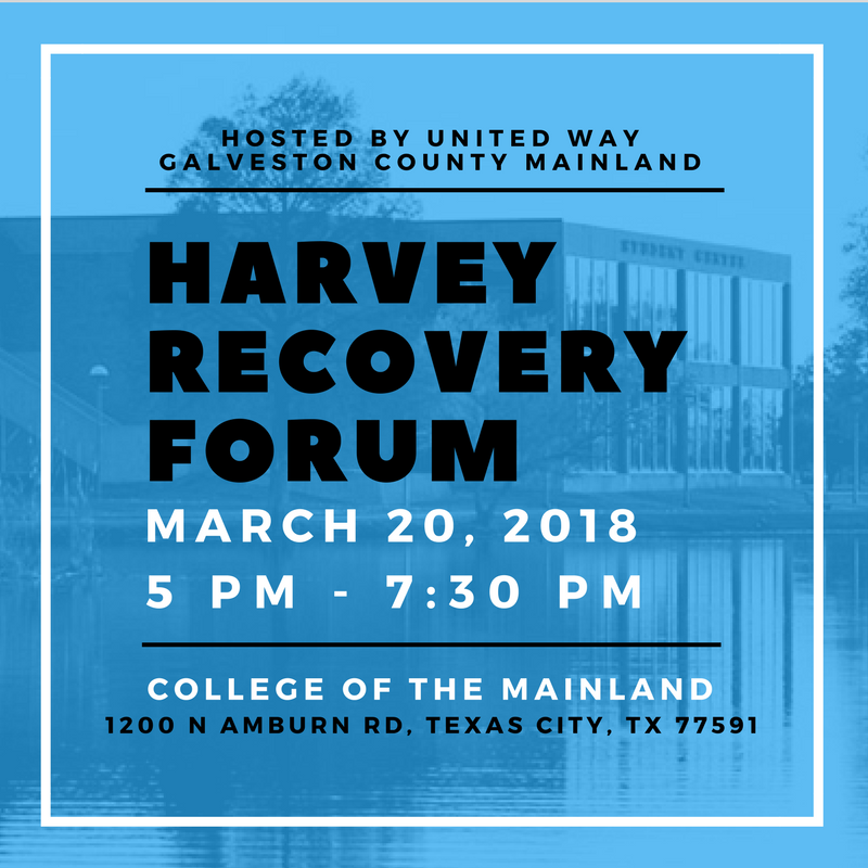 Harvey Recovery Forum